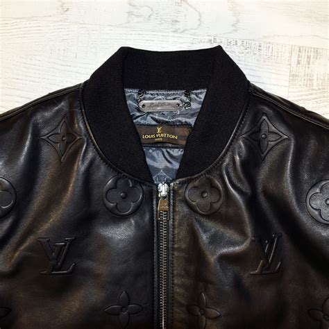 louis vuitton men's leather jacket|louis vuitton jacket men's price.